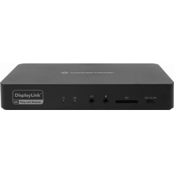 Conceptronic laptop dock & poortreplicator Bedraad USB 3.2 Gen 2 (3.1 Gen 2) Type-C Zwart - DONN31B Conceptronic laptop dock & poortreplicator Bedraad USB 3.2 Gen 2 (3.1 Gen 2) Type-C Zwart - DONN31B
