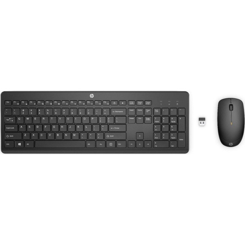 HP 235 Wireless Mouse and Keyboard Combo - 1Y4D0UT - 1Y4D0UT#AB / Engels Inter Engels / QWERTY