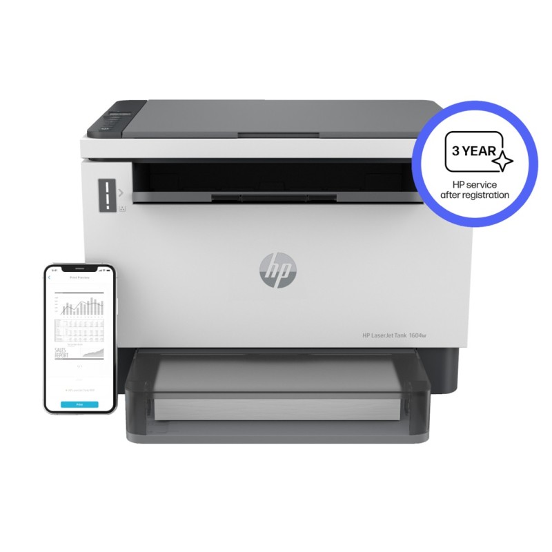 HP LaserJet Tank MFP 1604w printer - 381L0A#B19