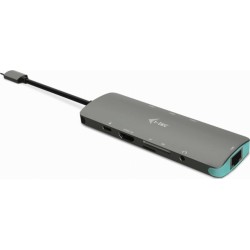 i-tec Metal USB-C Nano dockingstation 4K HDMI LAN + Stroomvoorziening 100 W - C31NANODOCKLANPD i-tec Metal USB-C Nano dockingstation 4K HDMI LAN + Stroomvoorziening 100 W - C31NANODOCKLANPD