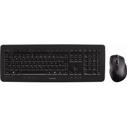 CHERRY DW 5100 toetsenbord Inclusief muis RF Draadloos Amerikaans Engels Zwart - JD-0520EU- / US Inte US Int / QWERTY