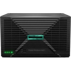 HPE ProLiant MicroServer Gen11 6325P 3.5GHz 4c 1P 1x32GB-U 4LFF-NHP 2x4TB HDD 1x180W PS EU server Ultra Micro Tower DDR5-SDRAM 180 W - P87455-425